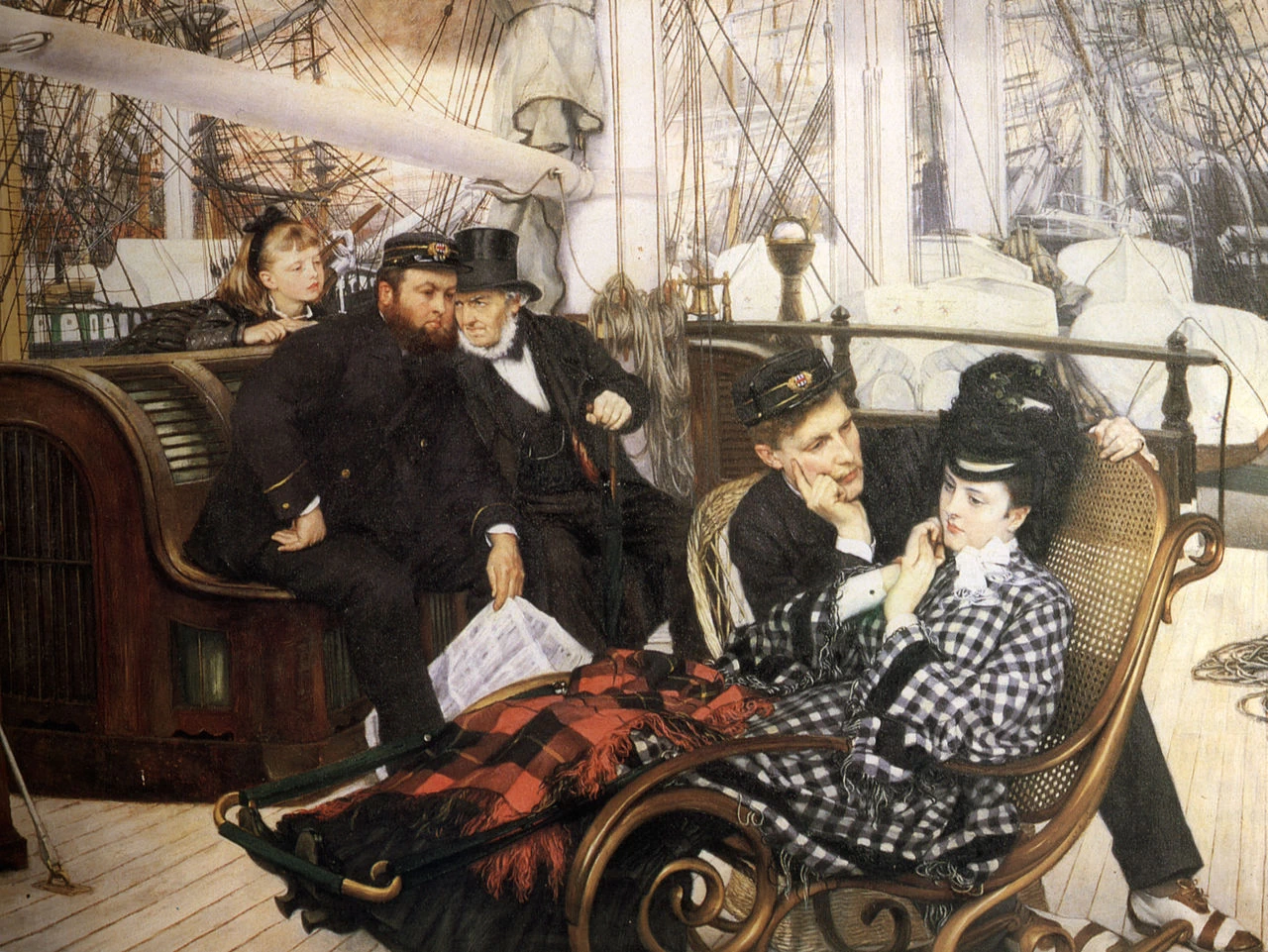 James Tissot - 150, L'ultima sera, 1873, Guildhall Art Gallery & London's Roman, Londra